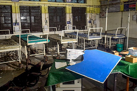 Kolkata doctor murder case: Vandalism at RG Kar Hospital